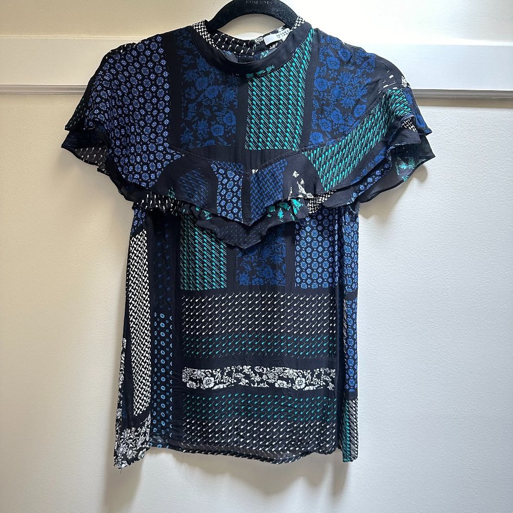 Derek Lam 10 Crosby Silk Blouse